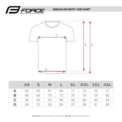 Force MTB MOUNT petrolejový cyklodres - krátký rukáv