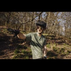 Force MTB MOUNT army cyklodres - krátký rukáv