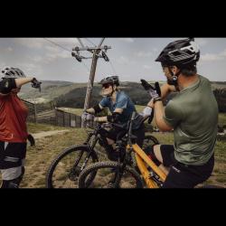 Force MTB MOUNT army cyklodres - krátký rukáv