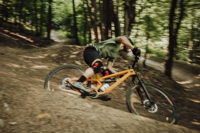 Force MTB MOUNT army cyklodres - krátký rukáv