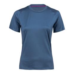 Force MTB MOUNT LADY modrý dámský dres - kr. rukáv