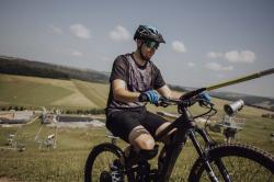 Force MTB MOVE černý cyklodres - krátký rukáv
