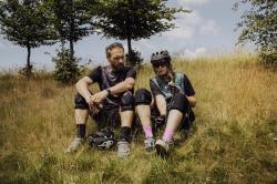 Force MTB MOVE černý cyklodres - krátký rukáv