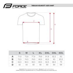 Force MTB MOVE černý cyklodres - krátký rukáv