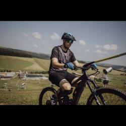 Force MTB MOVE černý cyklodres - krátký rukáv