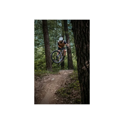 Force MTB RULES béžový cyklodres - kr. rukáv