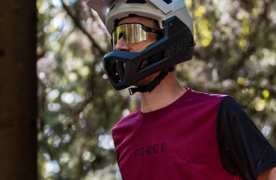 Force MTB RULES bordó dres - kr. rukáv