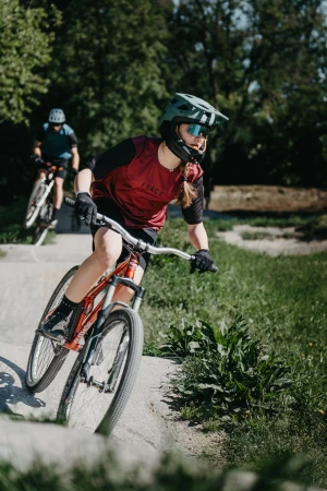 Force MTB RULES bordó dres - kr. rukáv