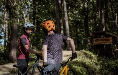 Force MTB RULES černo-šedý dres - kr. rukáv