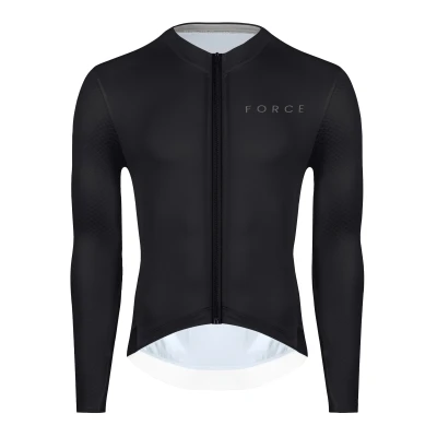 Force Dres PLAIN černý dres dlouhý rukáv Force Dres PLAIN černý dres dlouhý rukáv