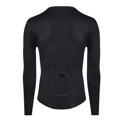 Force Dres PLAIN černý dres dlouhý rukáv