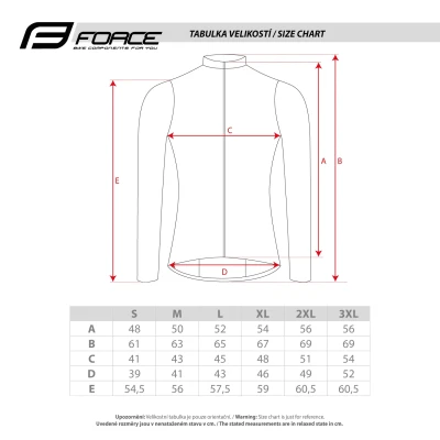 Force PLAIN hnědý dres - dlouhý rukáv