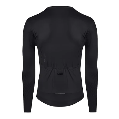 Force Dres PLAIN černý dres dlouhý rukáv