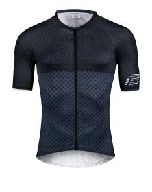 Force POINTS černo-modrý cyklistický dres