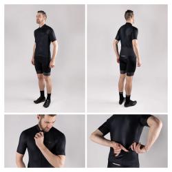 Force PURE černý pánský cyklistický dres