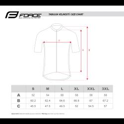 Force PURE černý pánský cyklistický dres