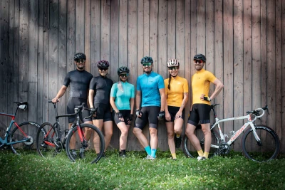 Force PURE černý pánský cyklistický dres