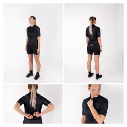 Force PURE černý dámský cyklistický dres