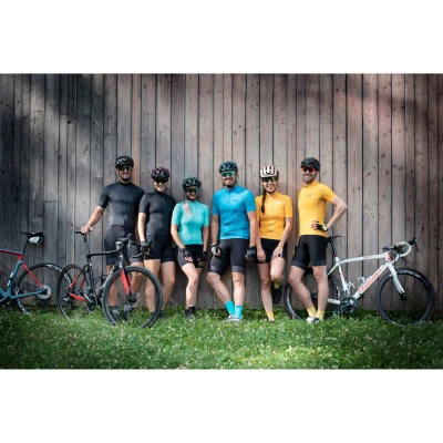Force PURE žlutý dámský cyklistický dres