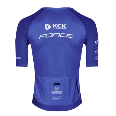 Force SCRIPT TEAM modrý dres - kr. rukáv