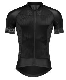 Force SHINE černý cyklistický dres - krátký rukáv Force SHINE černý cyklistický dres - krátký rukáv