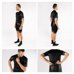 Force SHINE černý cyklistický dres - krátký rukáv