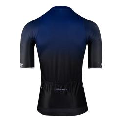 Force SMOOTH modro-černý cyklodres - krátký rukáv