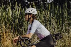 Force SPLASH LADY růžovo-modrý dámský dres - kr. rukáv