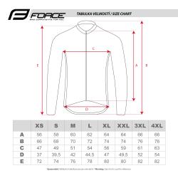 Force SPRAY army-fluo pánský cyklistický dres - dlouhý rukáv