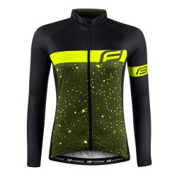 Force SPRAY LADY army-fluo dámský cyklodres - dl. rukáv