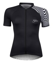 Force STREAM LADY černý dámský cyklistický dres Force STREAM LADY černý dámský cyklistický dres