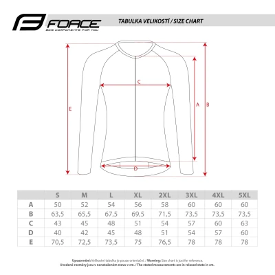 Force SWAY černý dres - dl. rukáv