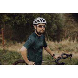 Force SWAY tm.zelený cyklodres - kr. rukáv