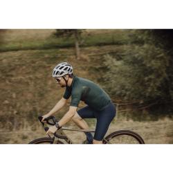 Force SWAY tm.zelený cyklodres - kr. rukáv