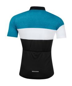 Force VIEW černo-modro-bílý cyklodres