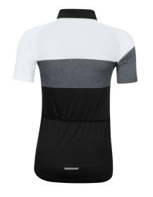 Force VIEW LADY černo-bílo-šedý dámský cyklodres