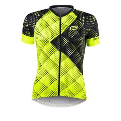 Force VISION fluo dámský cyklodres - kr. rukáv Force VISION fluo dámský cyklodres - kr. rukáv