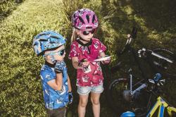 Force WOLFIE KID růžový dětský cyklistický dres