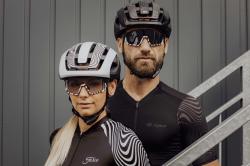 Force DRIFT čierno-zebra cyklistické okuliare - čierne kontrastné sklo okuliare