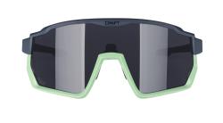 Force DRIFT stormy blue-mint cyklistické brýle - černé kontrast.sklo