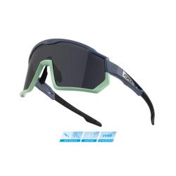 Force DRIFT stormy blue-mint cyklistické okuliare - čierne kontrastné sklo Force DRIFT stormy blue-mint cyklistické okuliare - čierne kontrastné sklo