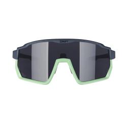Force DRIFT stormy blue-mint cyklistické brýle - černé kontrast.sklo