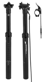 Force Sedlovka DROPPER 30.9/440mm teleskopická,mat.čer