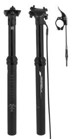 Force Sedlovka DROPPER 31.6/440mm teleskopická,mat.čer