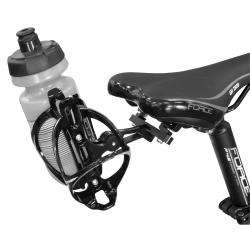 Force Držák 2ks košíků pod sedlo, Al, černý