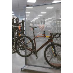 Force Držiak bicykla WALLIE na stenu pod rám skladací, čierny