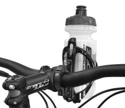 Force Držiak košíka na riadidlá Ø 25.4 mm, Al, čierny