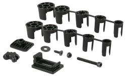 Force Držiak predného blatníka WARD, čierny