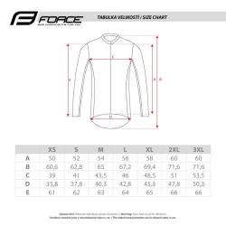 Force ENDLESS fluo dres - dlouhý rukáv + Force ENDLESS černé s vložkou