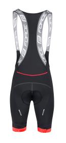 Force FAME čierno-červené cyklokraťasy so šrákmi a vložkou